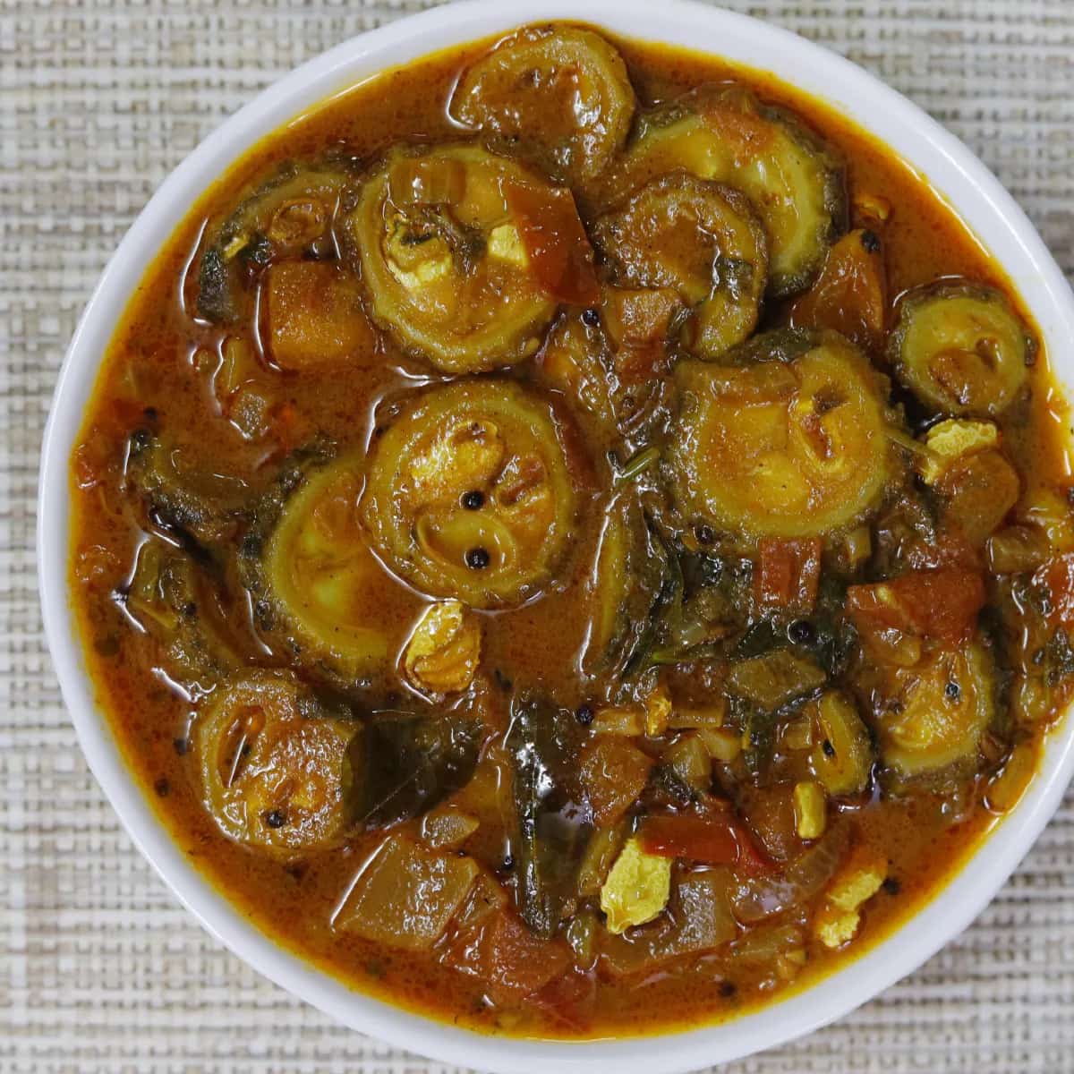 How to make Bitterless Bitter Gourd Curry Recipe